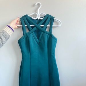 Guess Emerald Green Cocktail Dress Size US 2